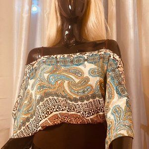 Off the shoulder blouse